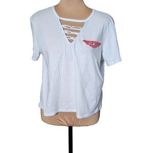 Fly Girl Top Gun Maverick T-Shirt White in XL